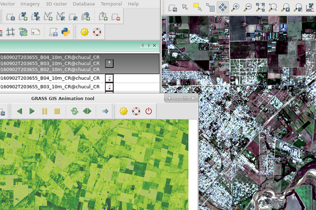 GRASS GIS ui